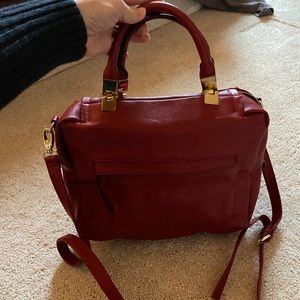 Red Cross Body Purse